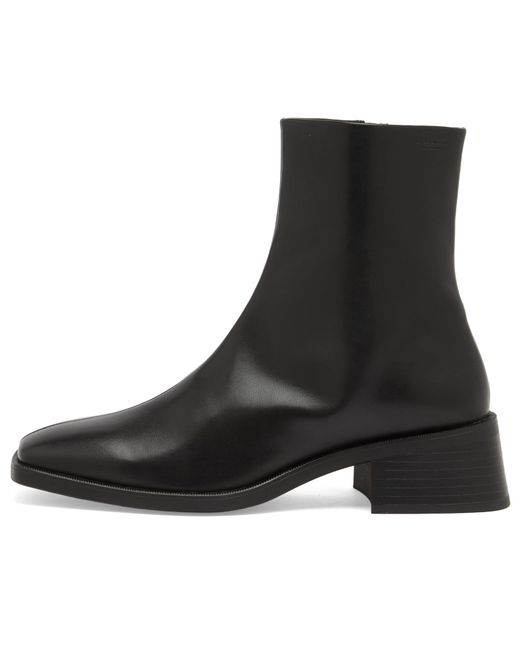 Vagabond Black Blanca Leather Ankle Boot