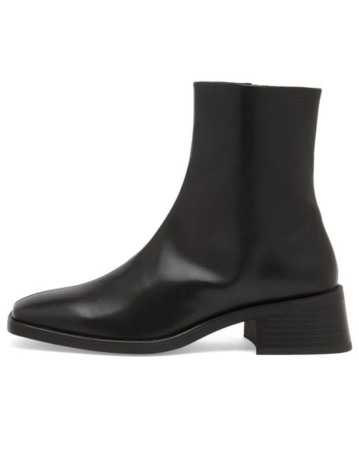 Vagabond Black Blanca Leather Ankle Boot