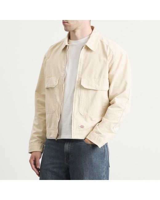 Dickies Natural Fort Smith Trucker Jacket for men