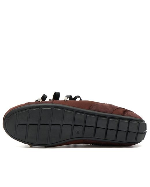 Simone Rocha Brown Ballerina Grip Sneakers
