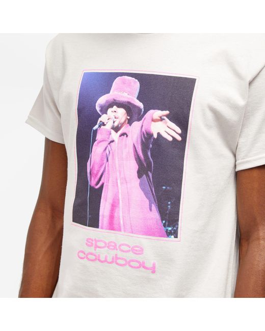 Pleasures Pink X Jamiroquai Space Cowboy T-Shirt for men