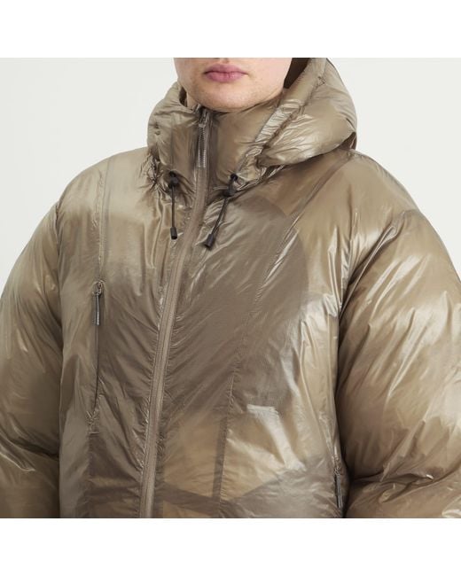 Roa Brown Smooth Down Jacket for men