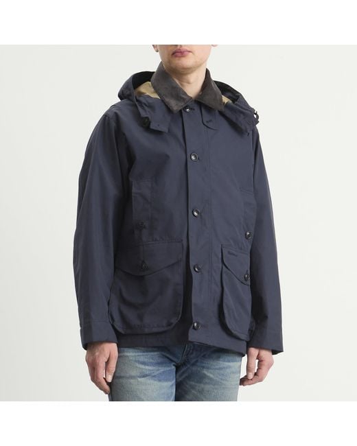 Barbour Blue Heritage+ Ventile Endurance Showerproof Jacket for men
