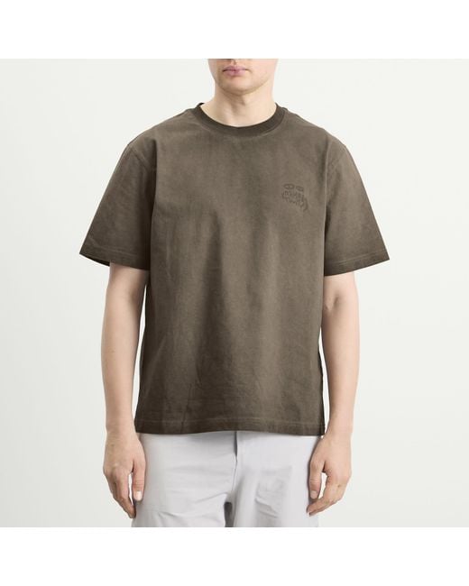 KARMA8A Gray Logo Ombre T-Shirt for men