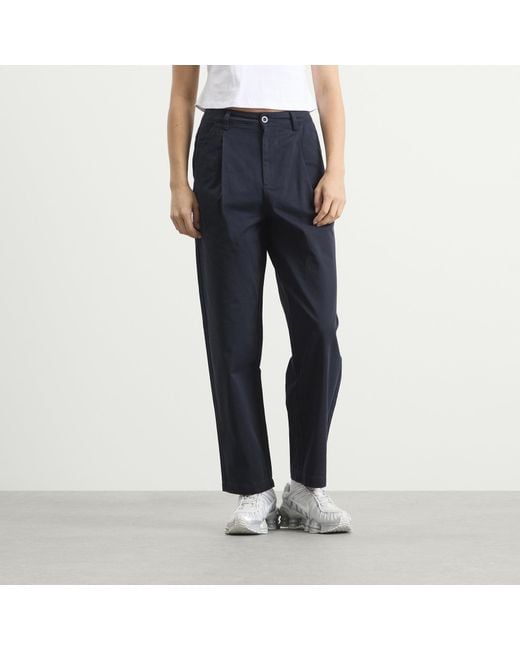 Dime Blue Baggy Chino Pants
