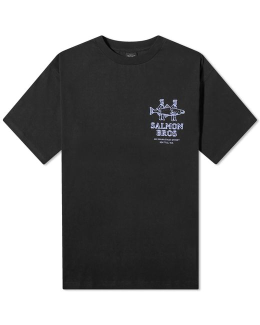 Manastash Black Citee T-Shirt for men