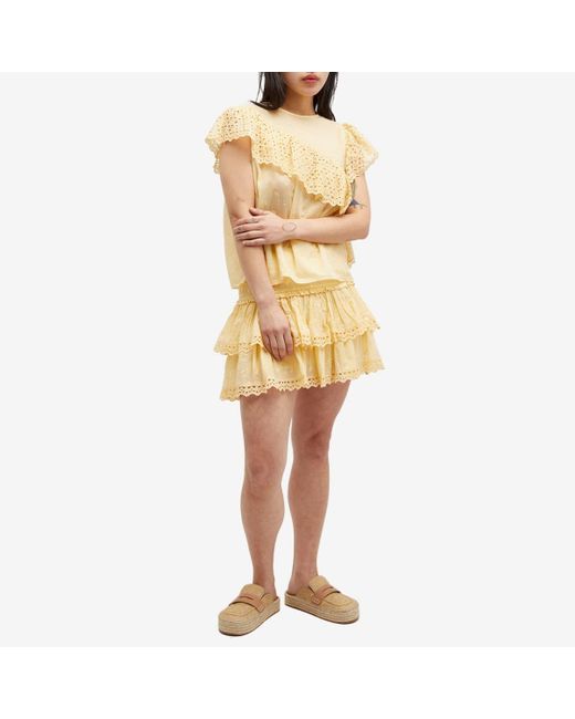 Isabel Marant Yellow Tinomi Skirt