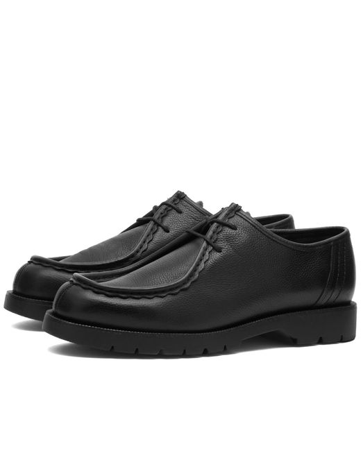 Kleman Black Padror Grain Shoe for men