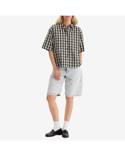 YMC Blue Twisted Shorts