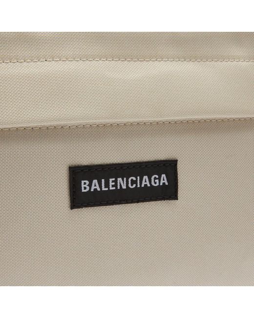 Balenciaga Gray Political Campaign Explorer Backpack for men