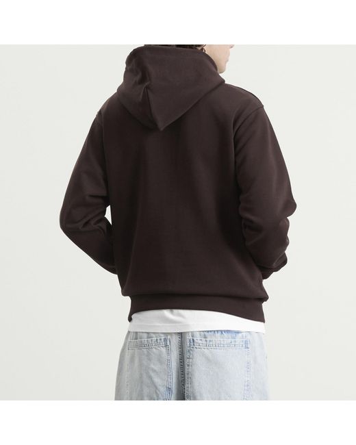 Drole de Monsieur Black Drole De Monsieur Classic Slogan Hoodie for men