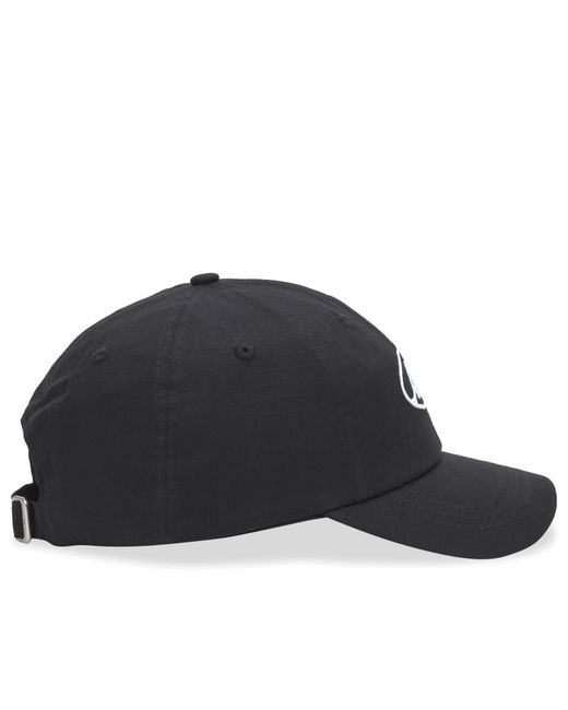 Arte' Black Round Logo Cap for men