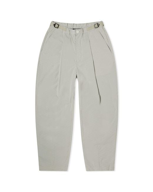 F/CE Gray Pertex 2.5 Tapered Trousers for men