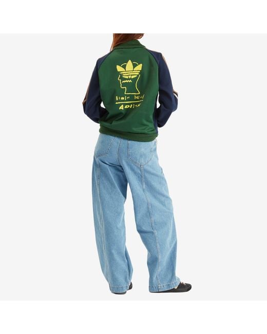 Adidas Green X Brain Dead Track Top