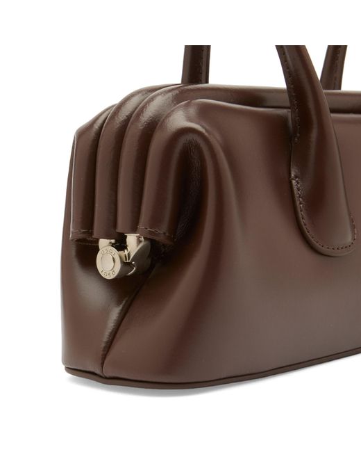 OSOI Brown Boat Wide Mini Bag