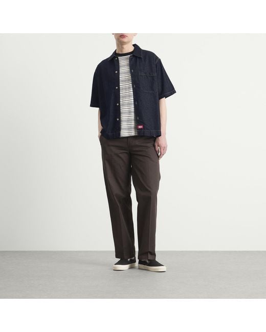 Dickies Blue Denim Shirt for men