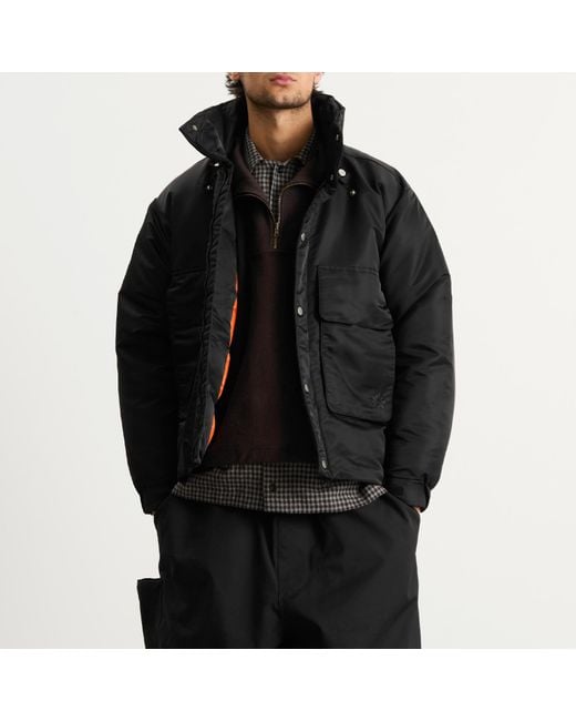 Ganter Black Down Peveril Jacket for men