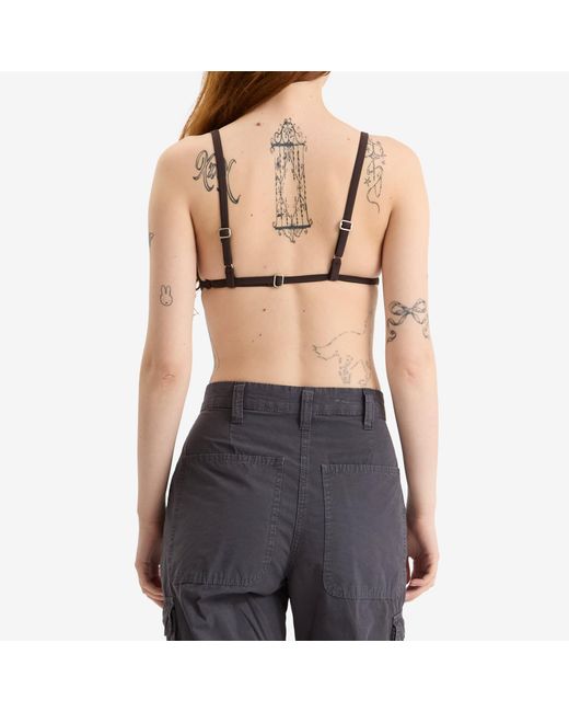 Represent Brown Control Bralette