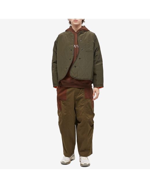 Pam Green Blur The Lines Reversible Liner Jacket for men