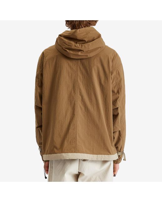 Merely Made Brown Trekking Wind Parka Jacket for men