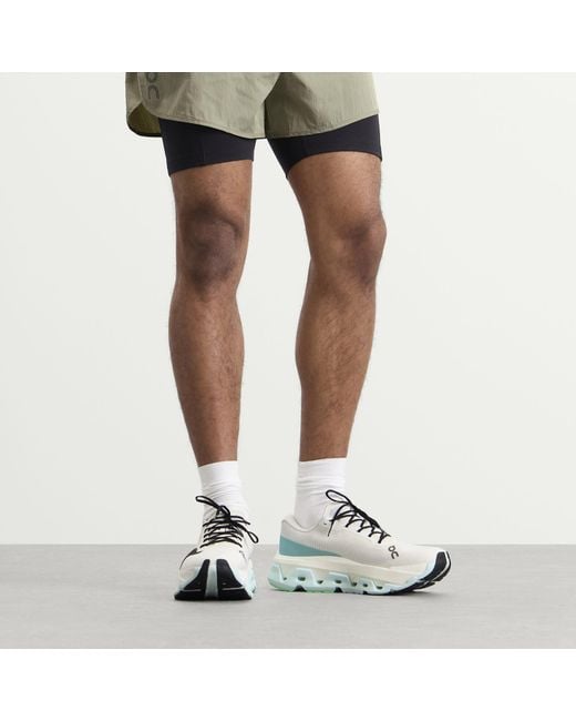 On Shoes White Cloudmster 3 Hyper Sneaker for men