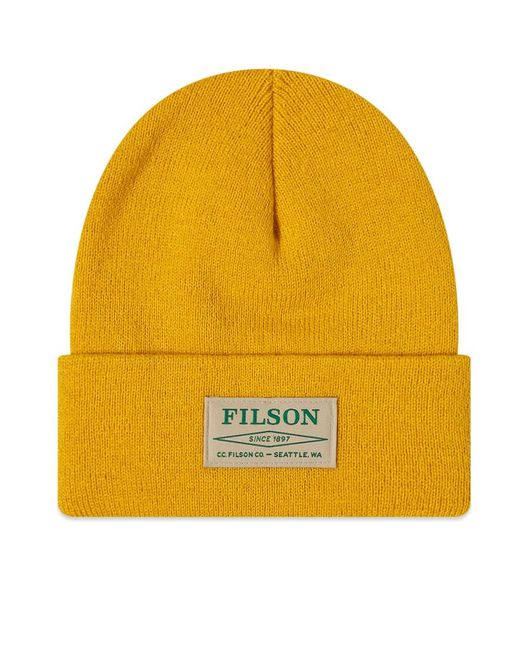 Filson Yellow Acrylic Watch Cap