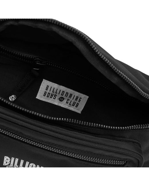 BBCICECREAM Black Classic Arch Logo Belt Bag for men