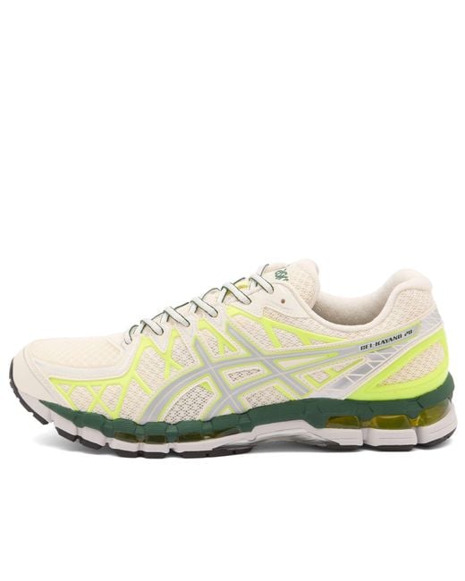 Asics White Gel-Kayano 20 Sneaker