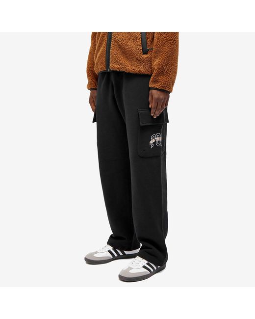 Pop Trading Co. Black X Ftc Cargo Sweat Pant for men
