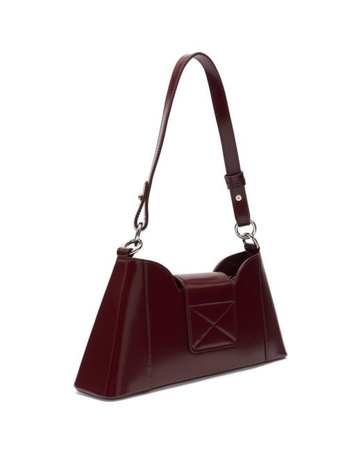Justine Clenquet Purple Marla Evening Bag