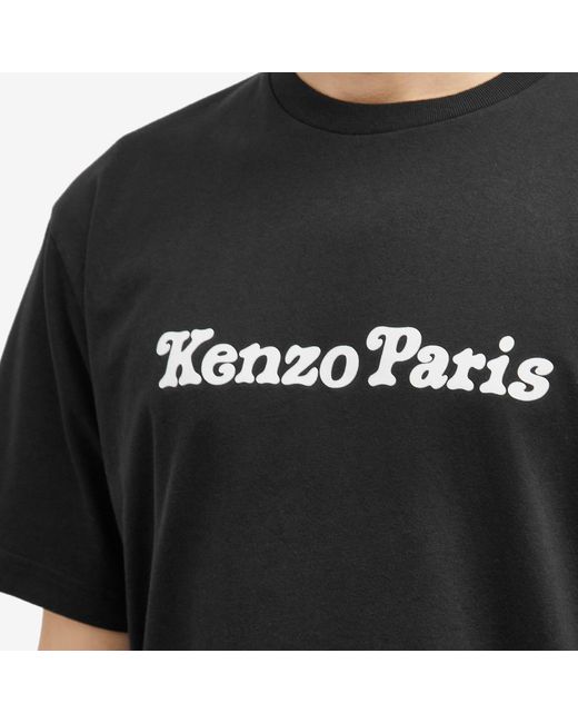 KENZO Black Verdy Collection Oversized T-Shirt for men