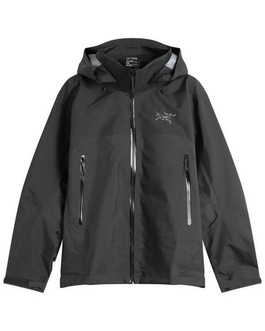 Arc'teryx Black Beta Ar Gore-Tex Jacket for men