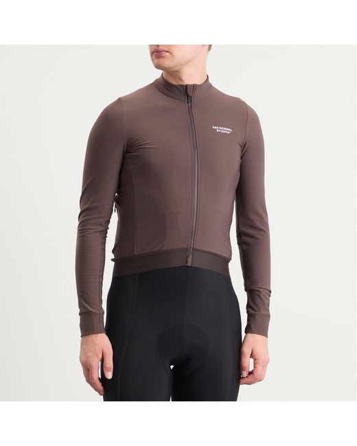 Pas Normal Studios Brown Essential Long Sleeve Jersey for men