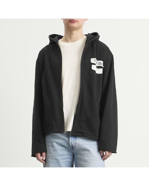 Honor The Gift Black Running Shit Since 1988 Zip Hoodie for men