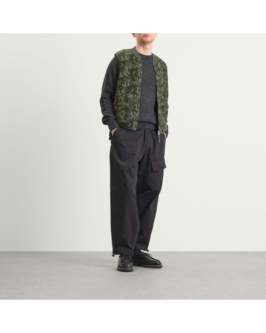 Universal Works Green End. X Snug Gilet for men