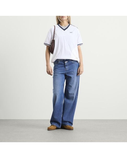 DUNST White Woven Top
