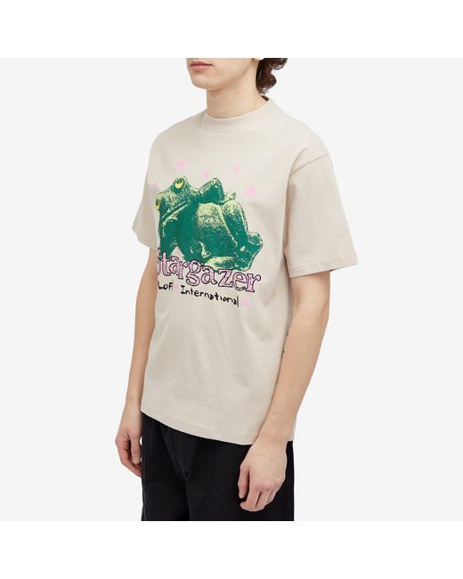 LO-FI Natural Stargazer T-Shirt for men