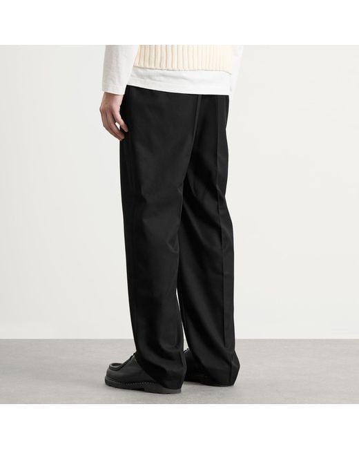 About Blank Gray Pleated Trousers V2 for men