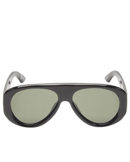 Le Specs Gray Dream Boat Sunglasses