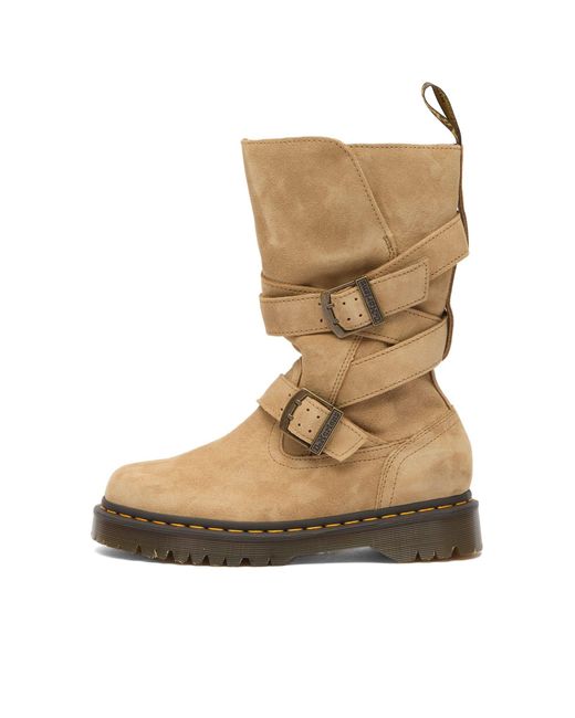 Dr. Martens Natural Anistone Strap High Boot