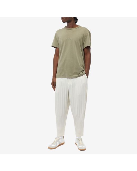 Homme Plissé Issey Miyake Jf195 Coloured Pleats Pant in White for