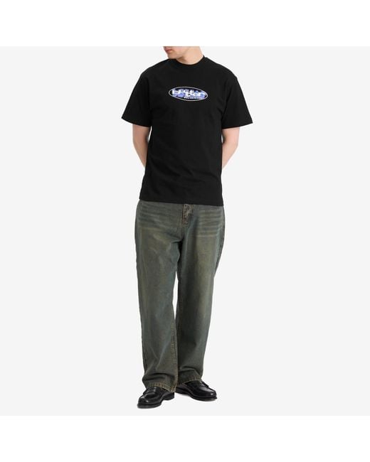 Butter Goods Black Vortex T-Shirt for men
