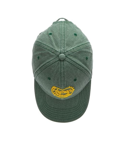 Human Made 6 Panel Garment Dyed Cap in Green for Men | Lyst