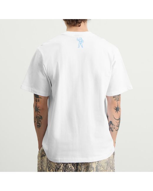 BBCICECREAM Blue 3D Arch Logo T-Shirt for men
