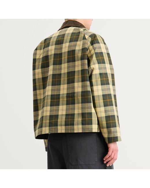 Barbour Green Os Reversible Transporter Casual Jacket for men