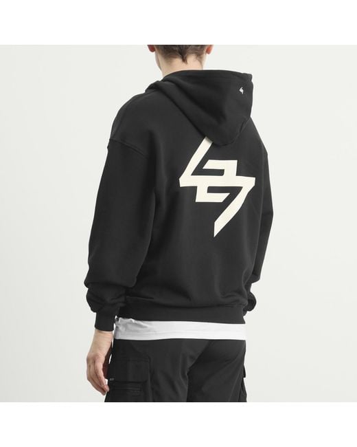 REPRESENT 247 Black Dna Graphic Hood for men