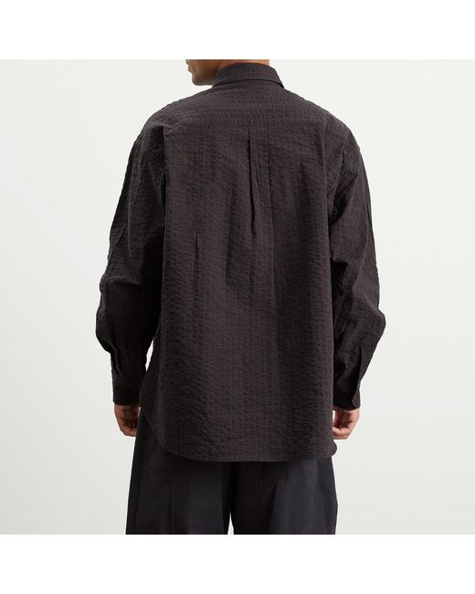 SAGE NATION Black Chisholm Check Shirt for men