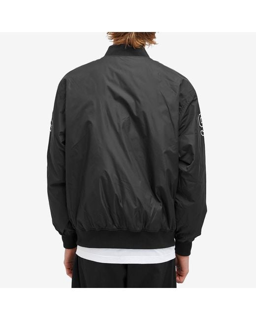 Neighborhood Black Baseball Jacket for men