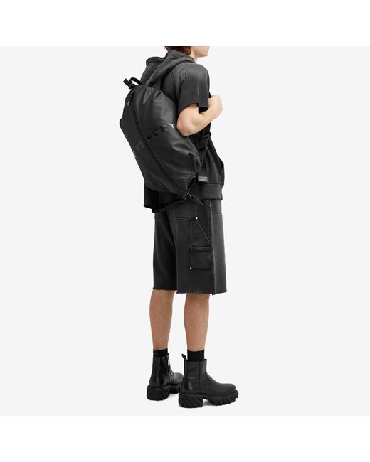 Givenchy Black G-Zip Backpack for men