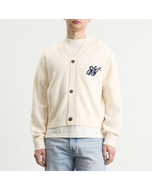 Honor The Gift Natural Brushed Knit Cardigan for men